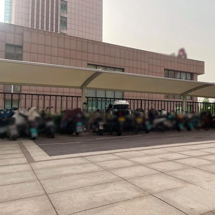 蚌埠膜结构电动车棚