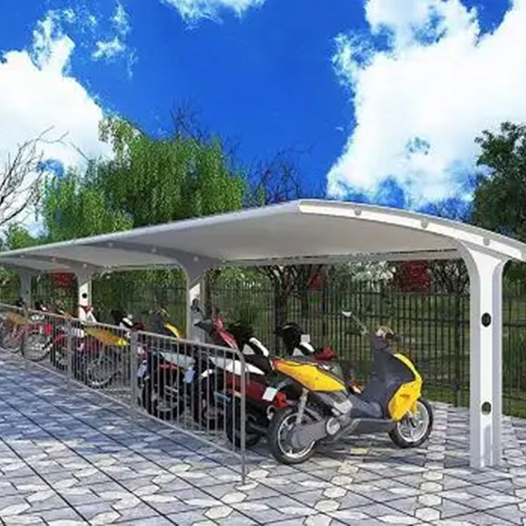 蚌埠膜结构电动车棚